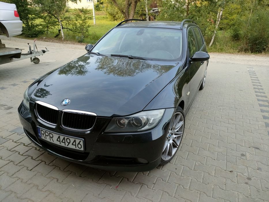 BMW E91 2.0d 177 km skóra navi możliwa zamiana
