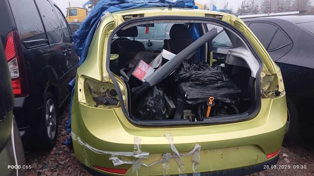 Seat IbizaIV cały na części LS1T Silnik 1.9 TDI BLS Skrzyniabiegów LBQ