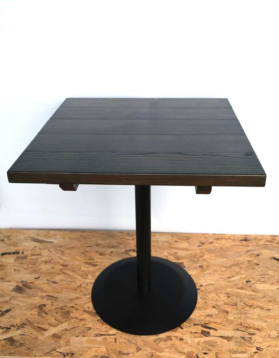 Стіл із масива ясеня в стилі лофт. Стіл для кафе, кав'ярні.