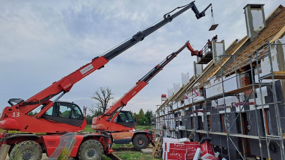 Wynajem Manitou MRT 2145 z operatorem