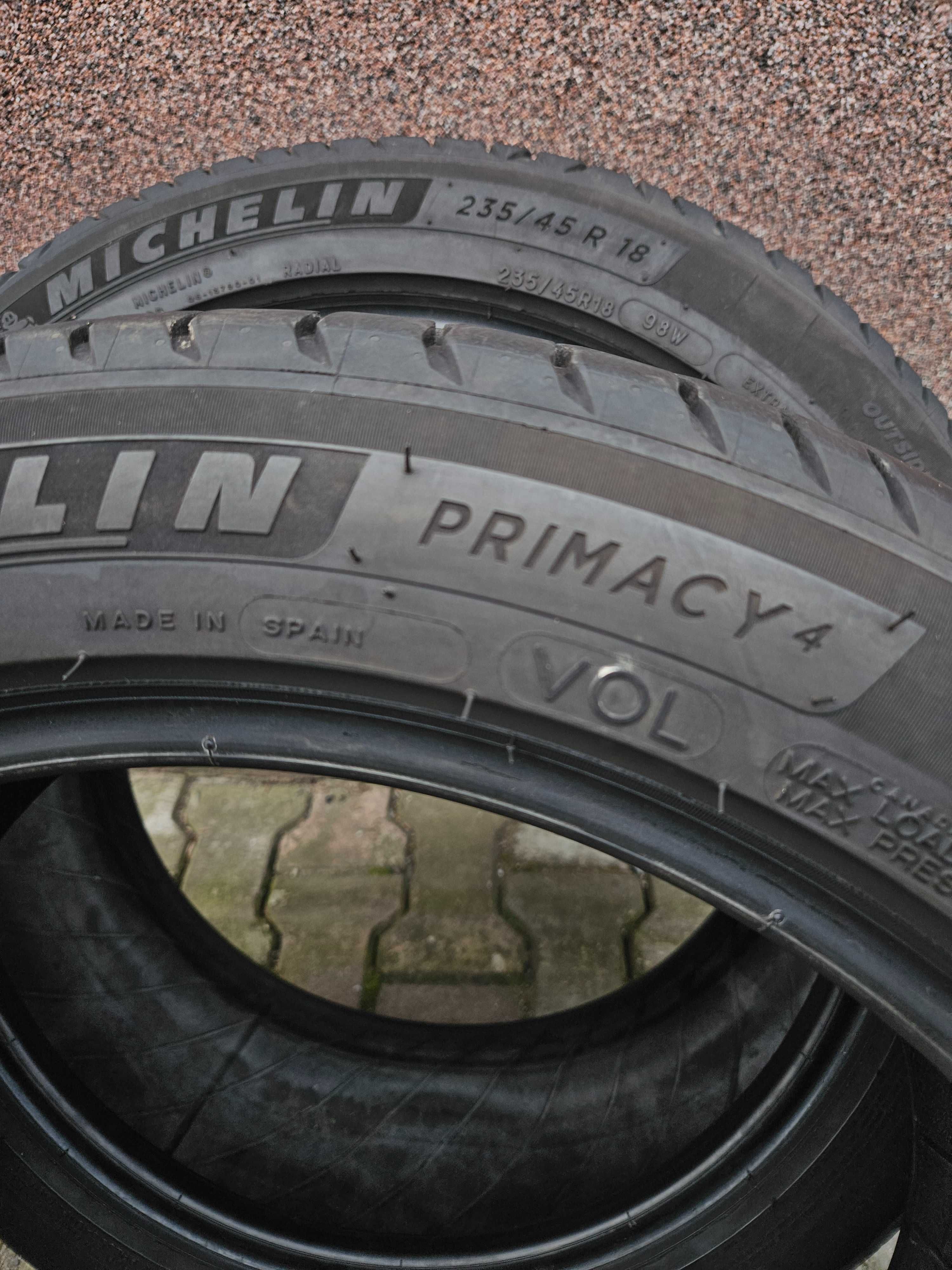 235/45R18 michelin primacy 4