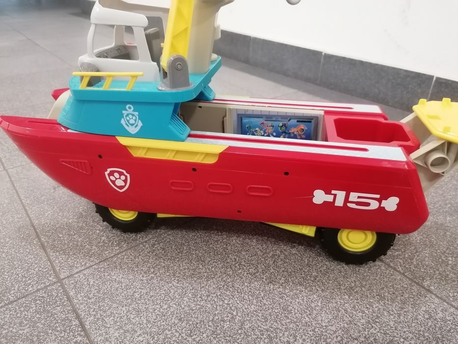 OKAZJA! Patrolowiec Psi Patrol Statek Łódka