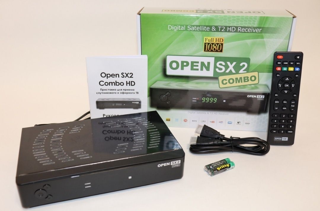 Комбо ресивер (супутниковий + цифровий) Open SX2 Combo HD.