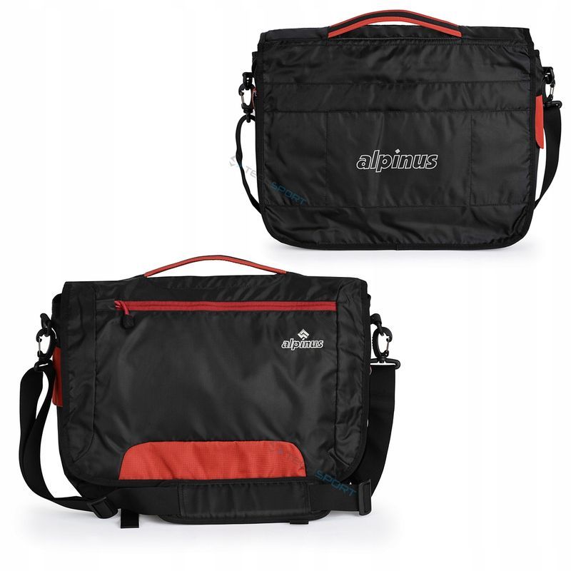 Alpinus Boston Wytrzymała Torba Na Laptopa Na Ramię 15-17" Duraflex Yk