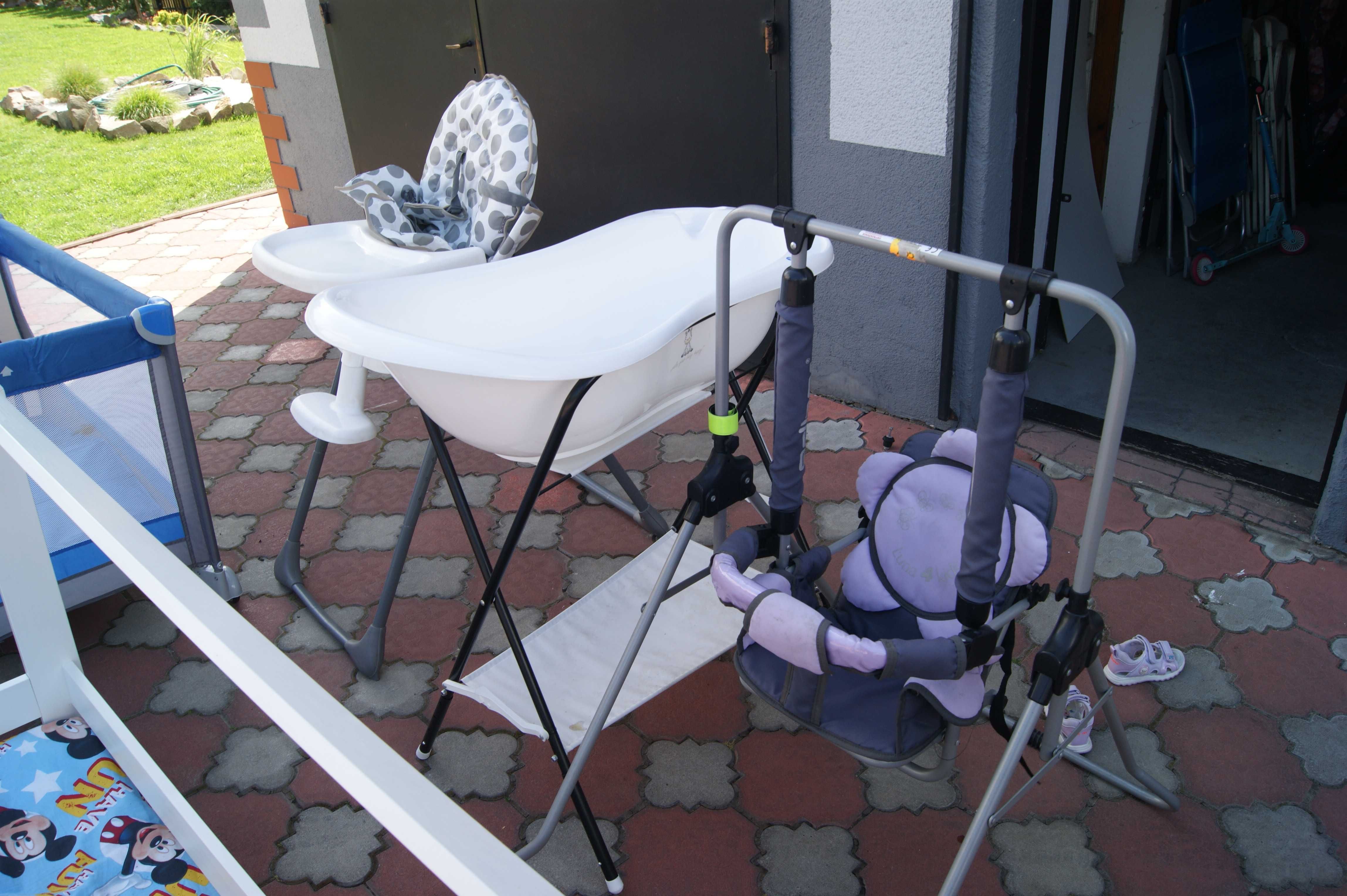 Wyprawka dla dziecka (wózek/3xłóżka/foteliki/wanienka/nawilżacz itp)