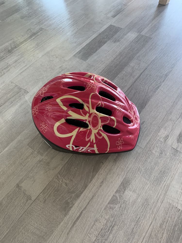 Kask rowerowy 48 - 52 cm dziewczynka Cytec