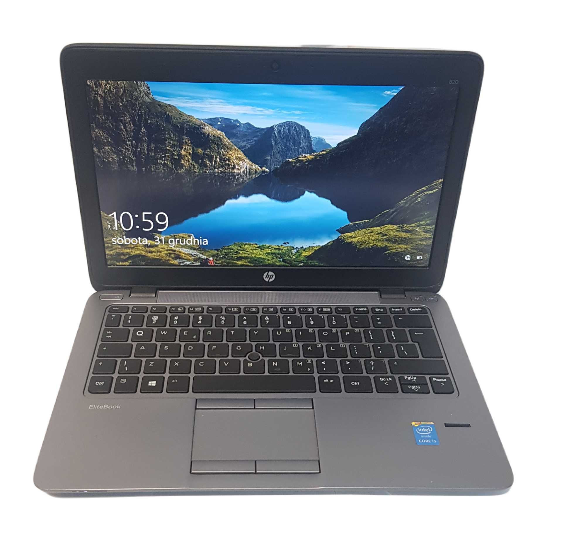 Laptop HP Elitebook 820 G2 240GB SSD/ 8GB/ i5/ Win 10 + ładowarka