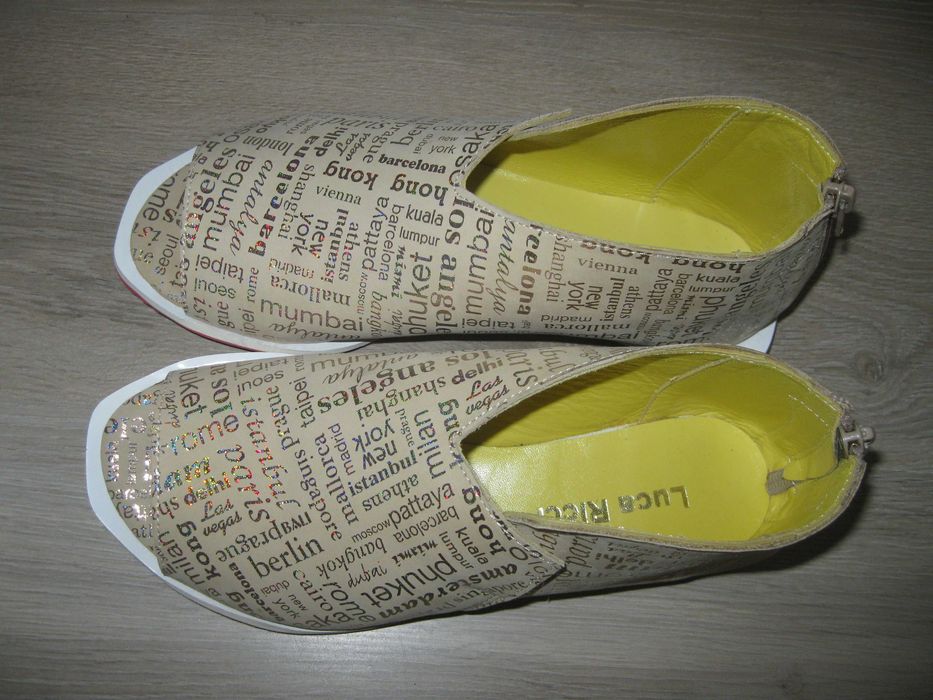 Luka sandałki rozmiar 38 literki