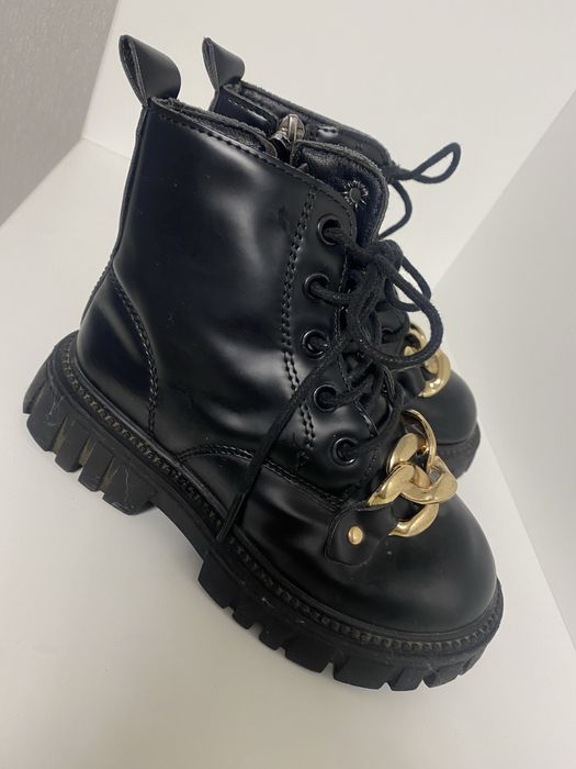 Демісезонні чобітки на флісі розмір 28