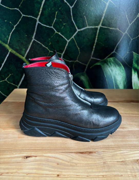 ciepłe zimowe botki Venezia