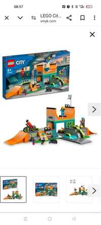 Klocki LEGO ulliczny skatepark 60364