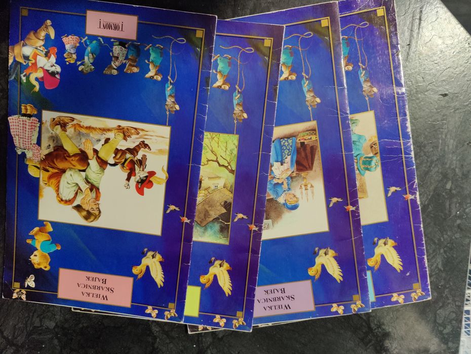 Wielka skarbnica bajek tormont książki 4sztuki