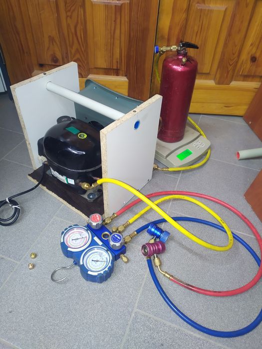 Станция эвакуация рекуперация фреона