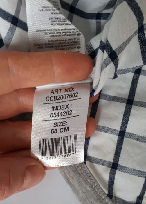 Koszulowe body niemowlęce, 68, Smyk, Cool Club k
