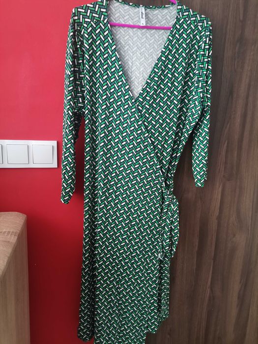 Szlafrok damski wzorzysty