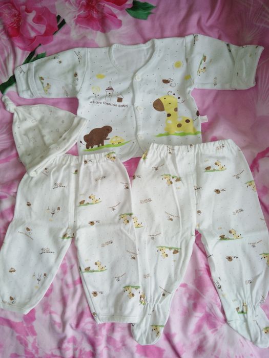 Komplecik dla dziewczynki i chłopca