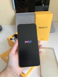 POCO M3 жовтий смартфон мобільний 4/128gb на 2 сім карти