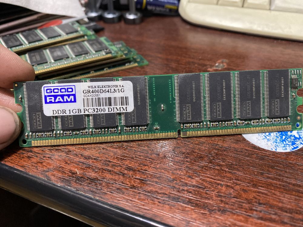 Оперативная память DDR 1Gb PC 3200 DIMM 512mb