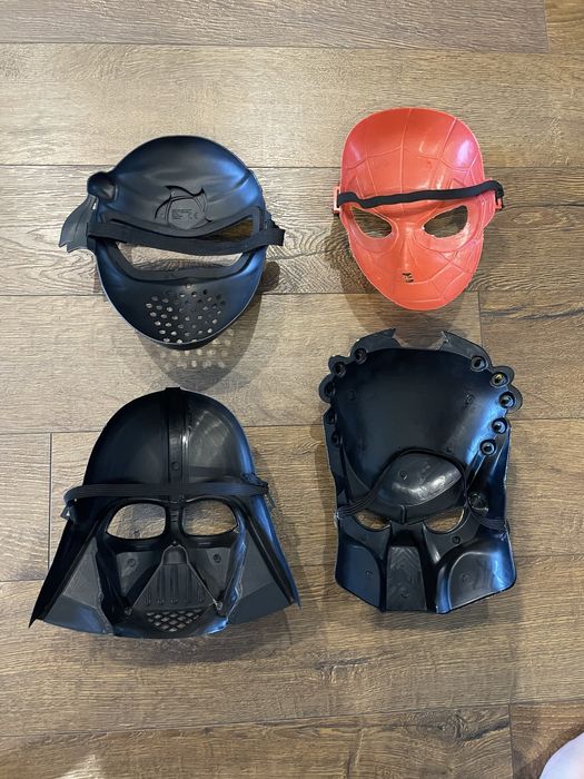Маски Хищник, Ниндзя, Человек Паук, Дарт Вейдер