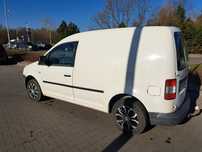 Volkswagen Caddy 2006 rok 2 l diesel dwuosobowy z hakiem, Wrocław.