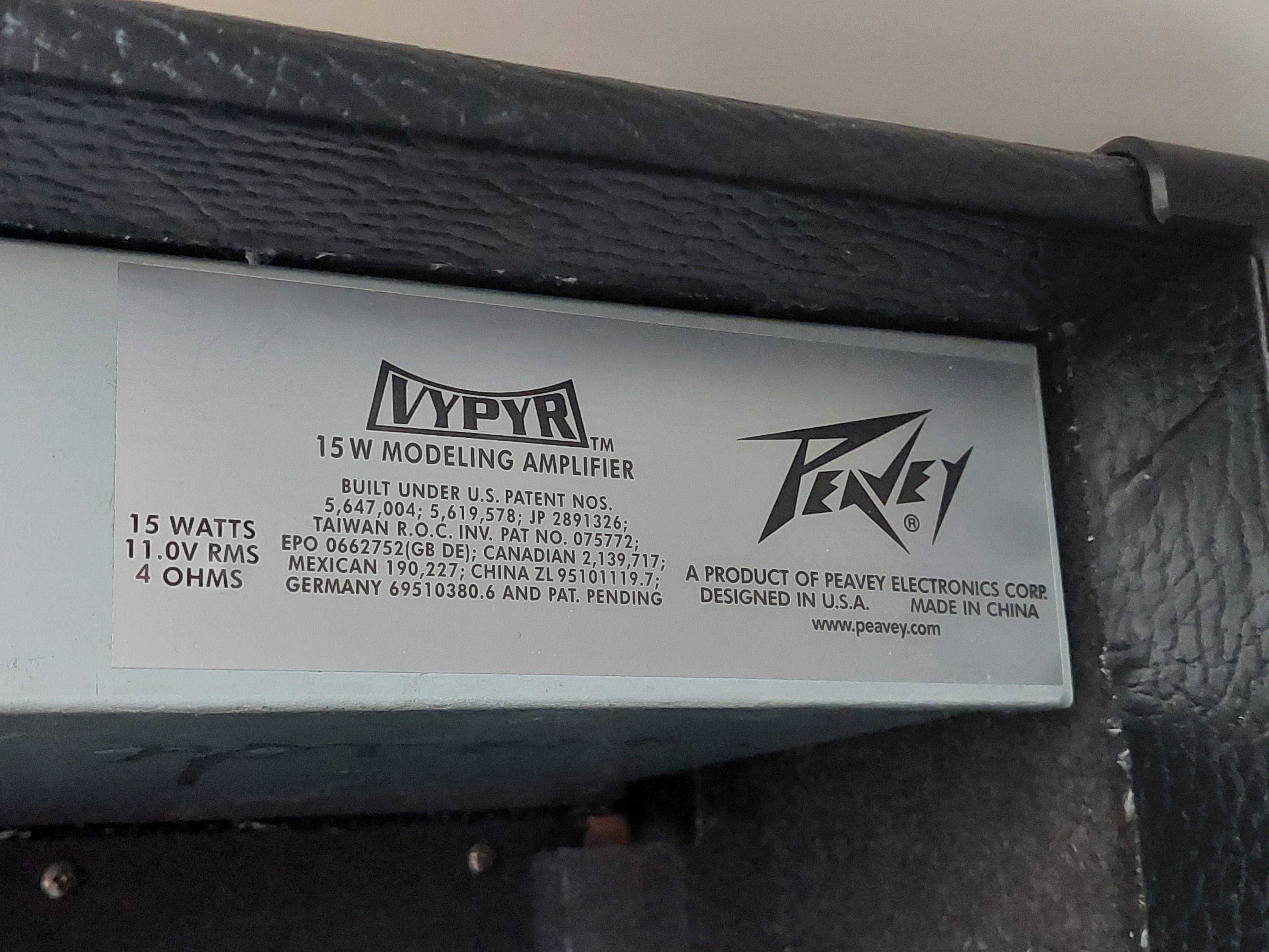 Wzmacniacz gitarowy Peavey Vypyr 15W