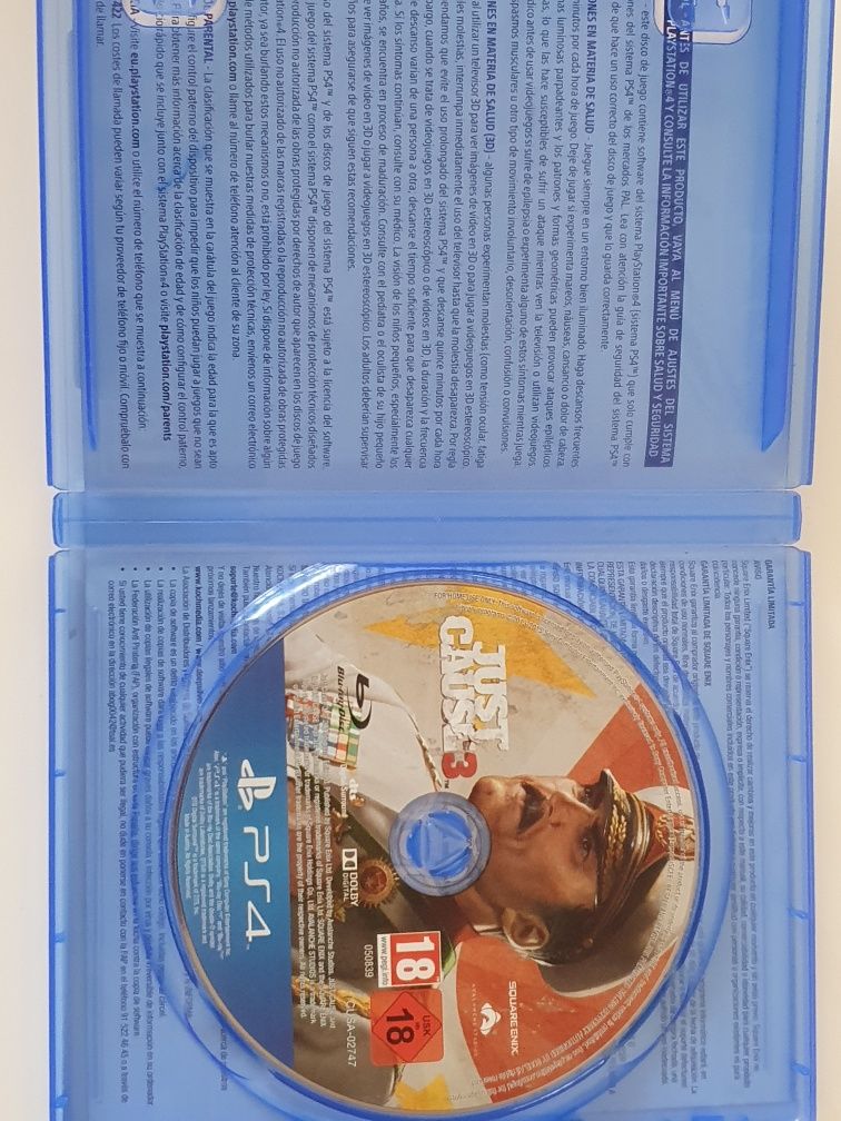 JUST CAUSE 3 playstation 4