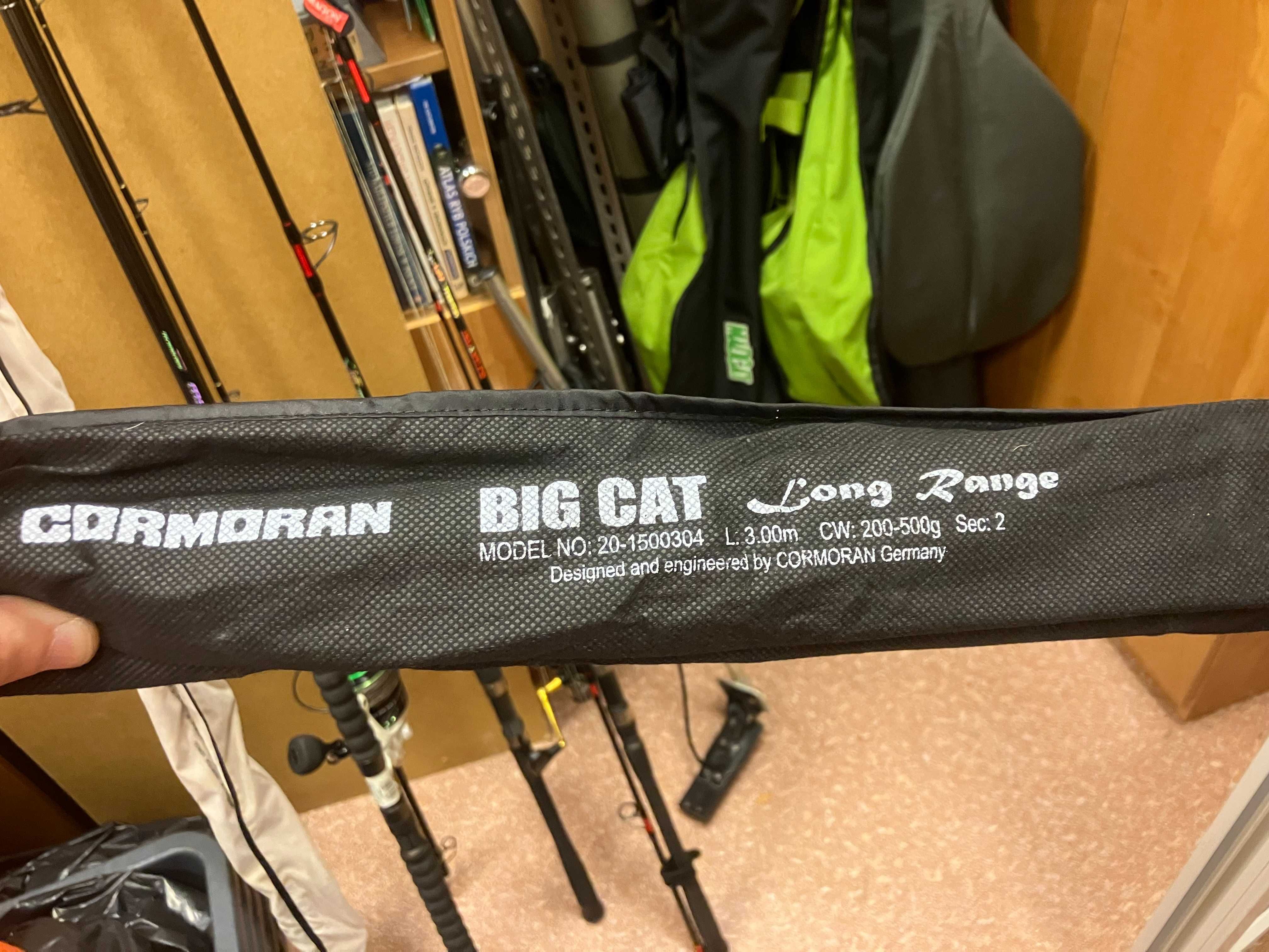 wędka sumowa CORMORAN BIG CAT LONG RANGE 3,0m - do stacjonarki