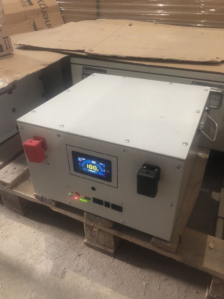 Акумулятор LiFePo-4 збірка 24V ячейки 280А з BMS платою JK-PB2A16S15P