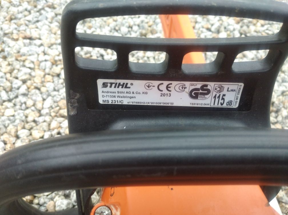 Stihl MS 231 piła, pilarka spalinowa