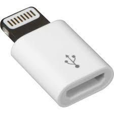 Переходник с micro USB на Lightning USB iPhone 6 iPhone 5