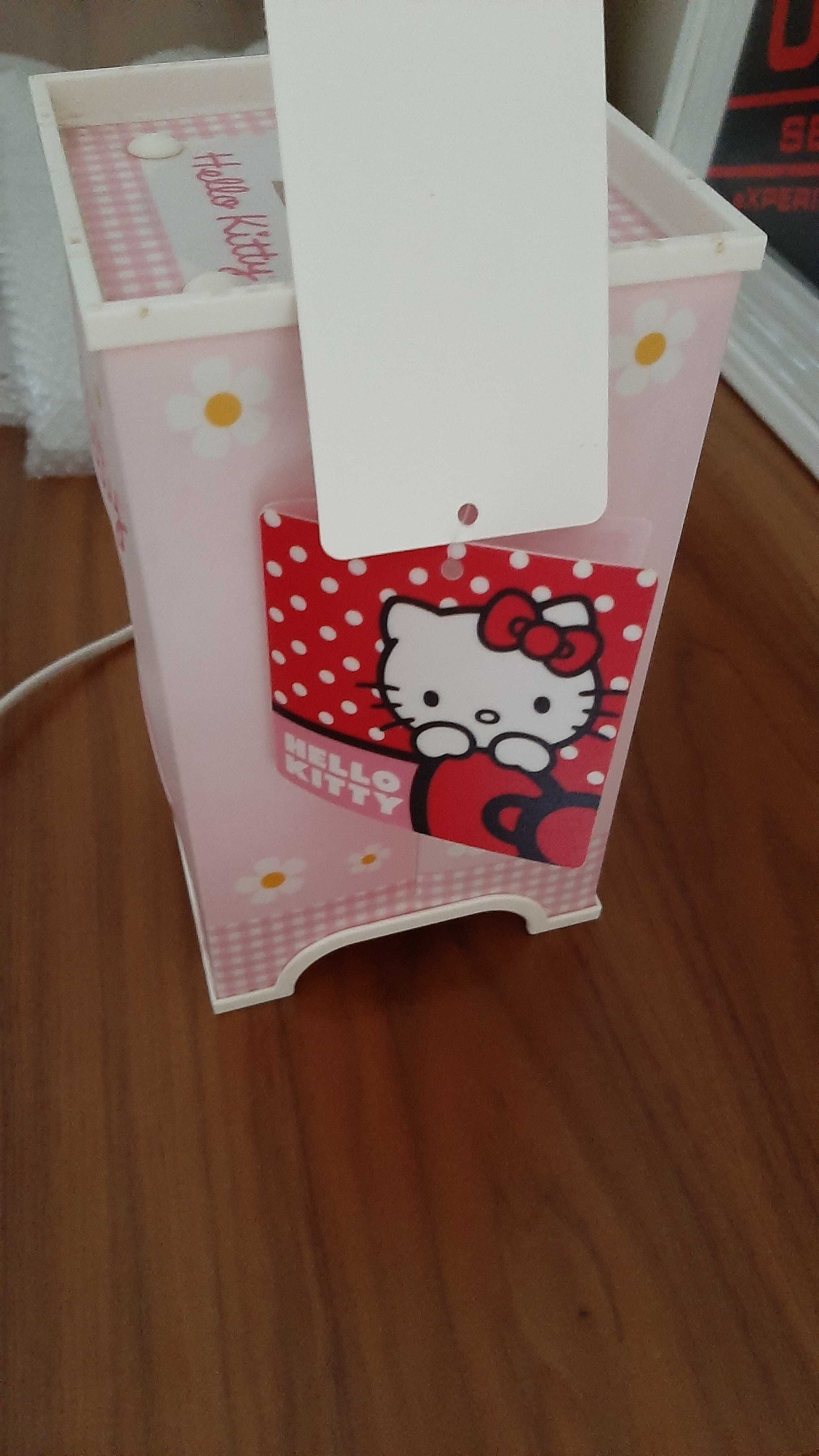 Candeeiro de mesa criança Hello Kitty