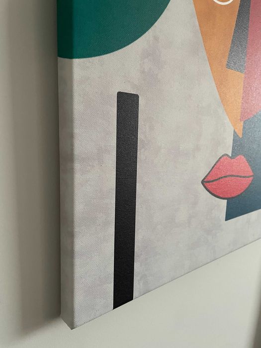 Plakat 50x70 DYPTYK płótno na krośnie