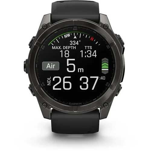 Garmin Fenix 8 51mm AMOLED Sapphire Carbon Gray DLC Titanium w.
