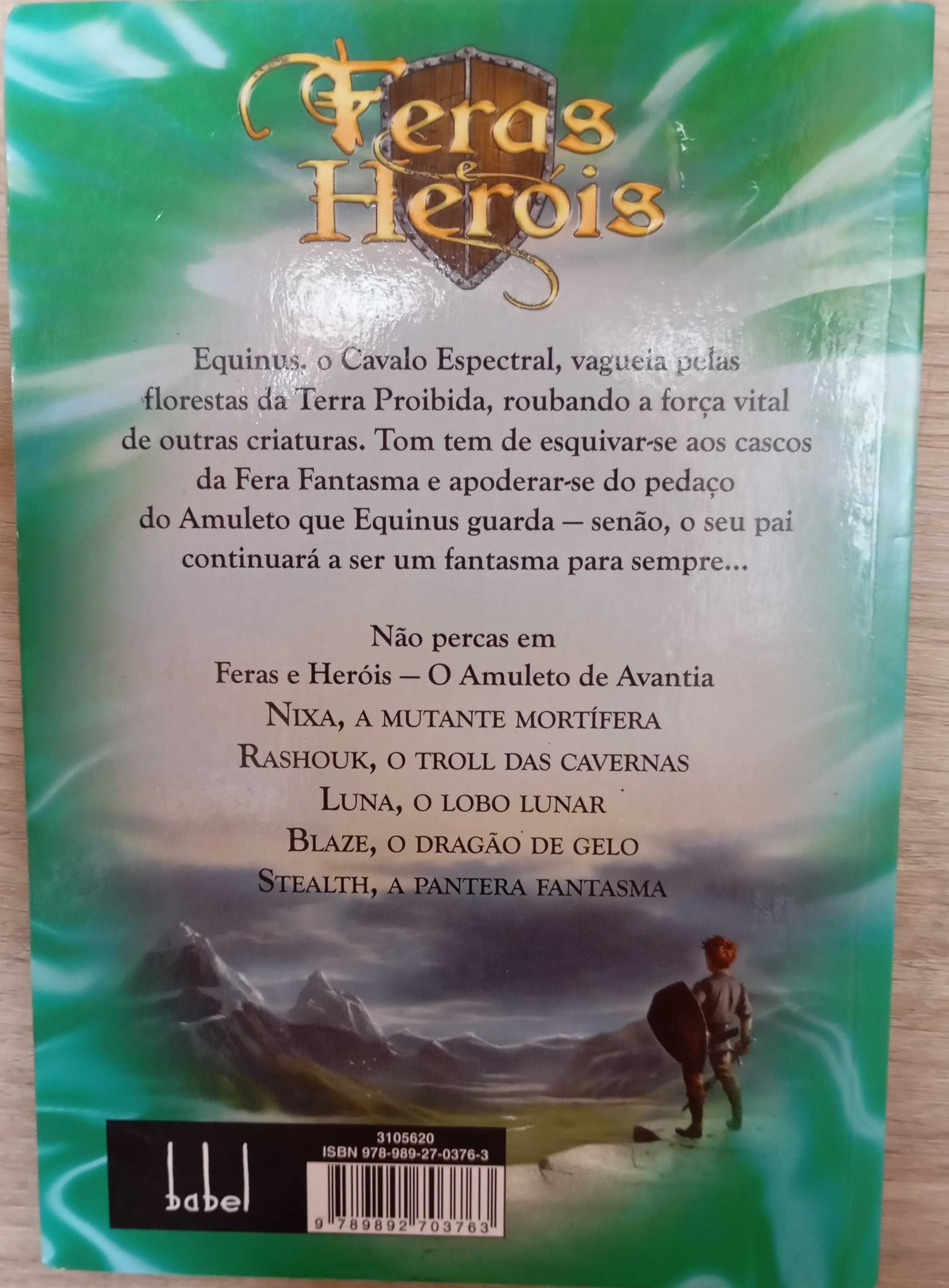 Feras e Heróis Nº20, Equinius - O Cavalo Espetral, Adam Blade