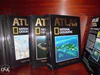 Enciclopédia / livros Atlas National Geographic