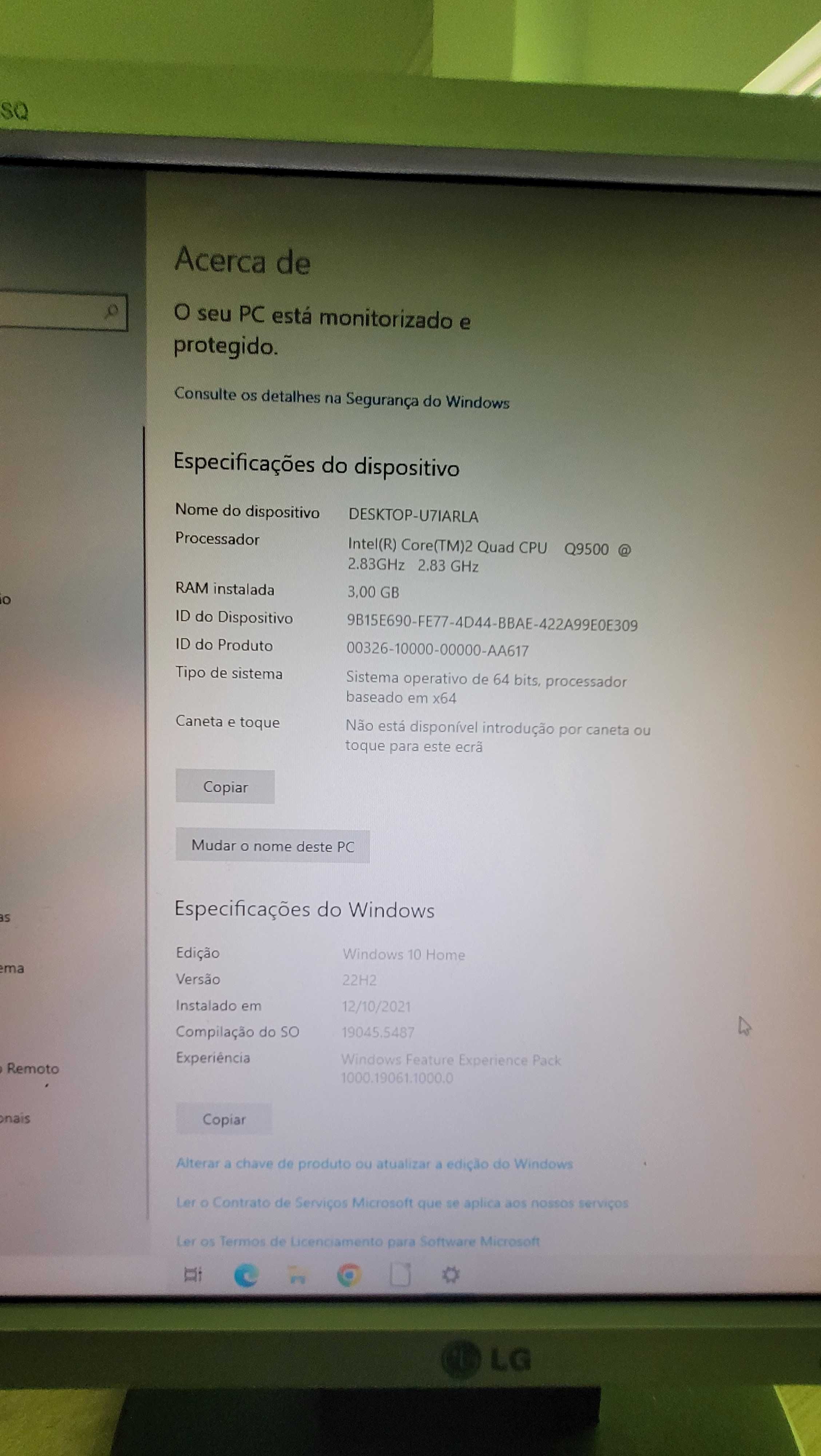 Torre de computador HP Quad core
