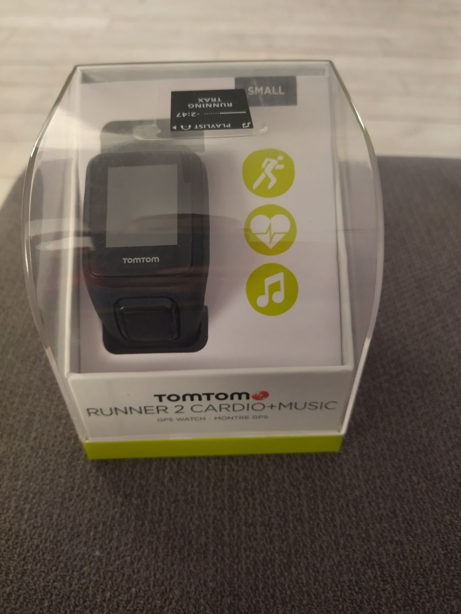 Zegarek sportowy Tomtom runner 2 cardio+music