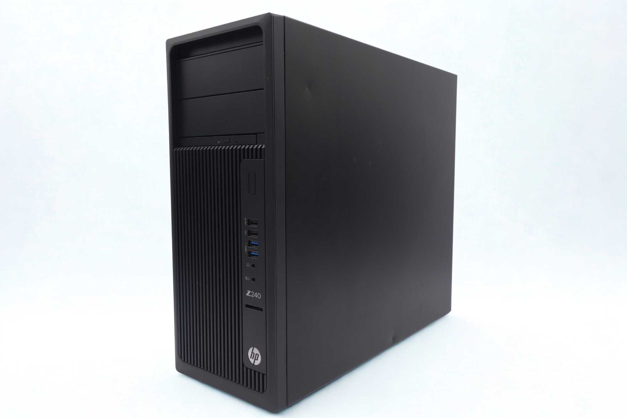 Komputer Używany HP Z240 i5 32GB 512 SSD 1TB HDD Nvidia GTX Gw FV