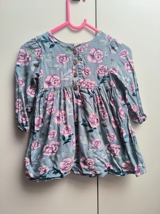 Sukienka w kwiaty cool club rozmiar 86