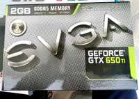 Gráfica Evga GeForce  GTX 650 TI com 2 Gb de memória DDR5