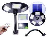 Lampa Solarna Uliczna Ogrodowa LED UFO Czujnik Ruchu+Pilot + Mocowanie