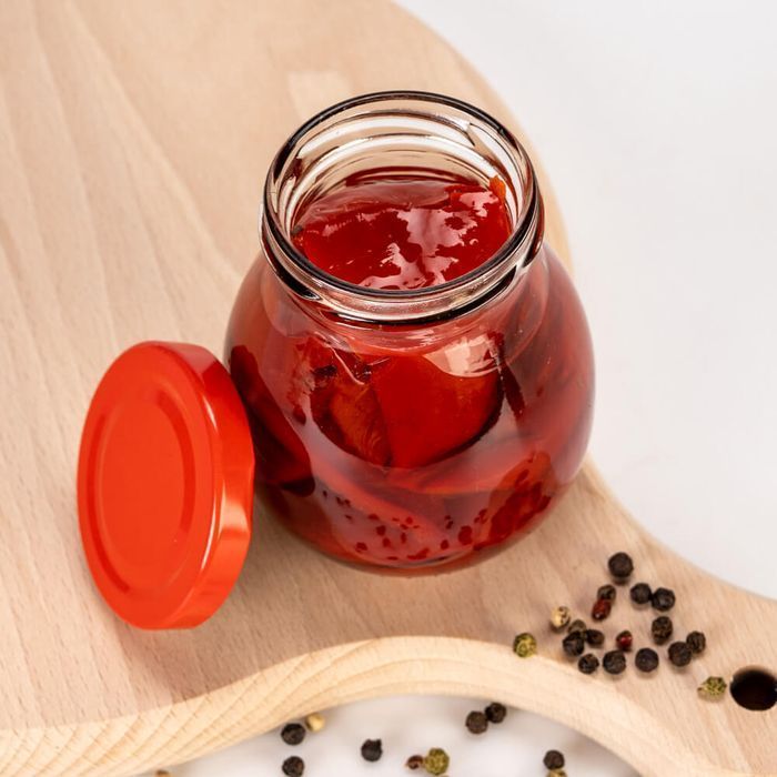 100 słoik szklany MAYO 245 ml na przyprawy dżem miód z zakrętką