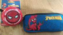 Spiderman dzwonek rowerowy piórnik saszetka