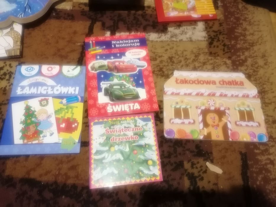 ksiązeczki świąteczne  na 3-6 lat