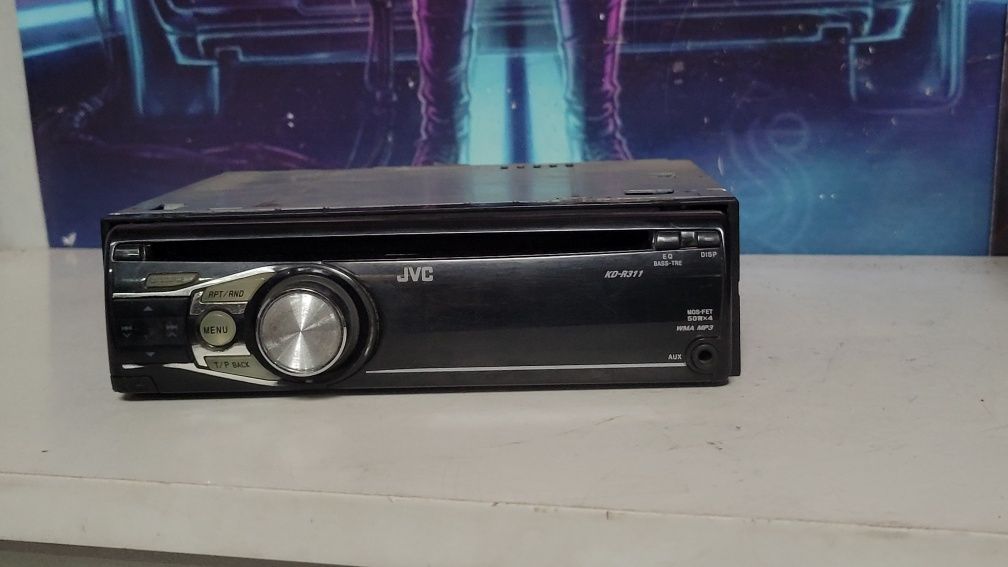 Radio Samochodowe JVC KD-R311 CD MP3 AUX Kostki ISO Lubin wysyłka OLX