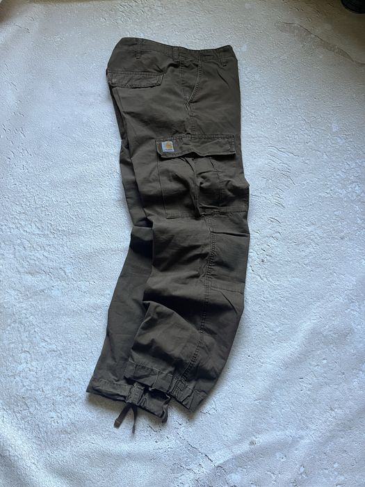 Штани Carhartt Wip на утяжках гарний прийємний фвт на тілі