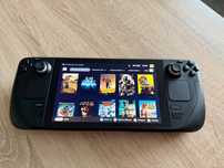 Valve Steam Deck LCD 512 GB + plecki JSAUX - stan doskonały