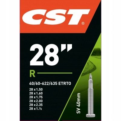 Cst 28x1.75/2.35 Fv 40mm Dętka rowerowa presta