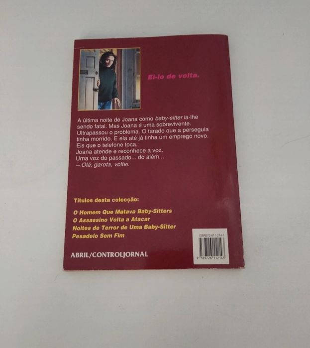 livro A baby-sitter de R. l. Stine volume 1