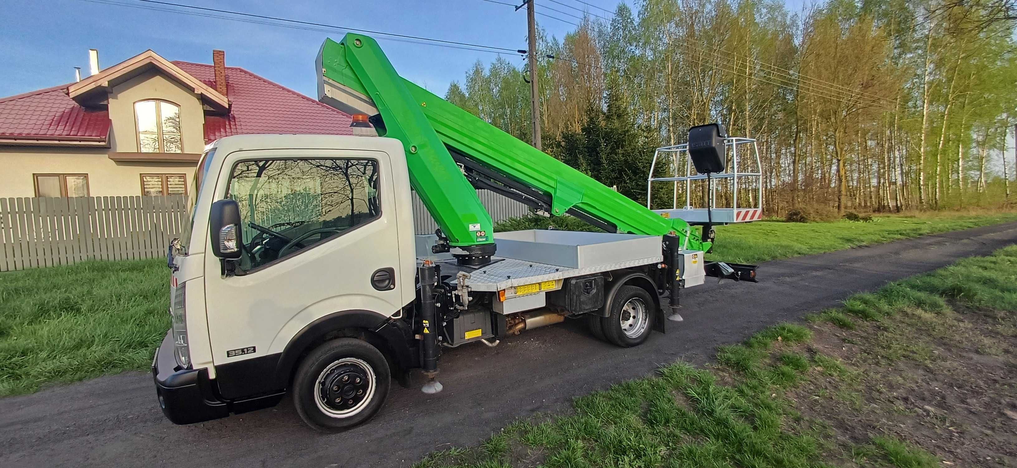 Nissan Cabstar  Isoli PT230 23m zwyżka, podnośnik koszowy gsr isoli